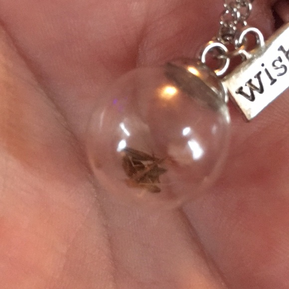 Wish Dandelion Necklace - Picture 2 of 3